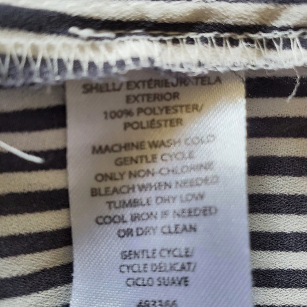 Loft Plus Size Striped Top - Picture 4 of 4